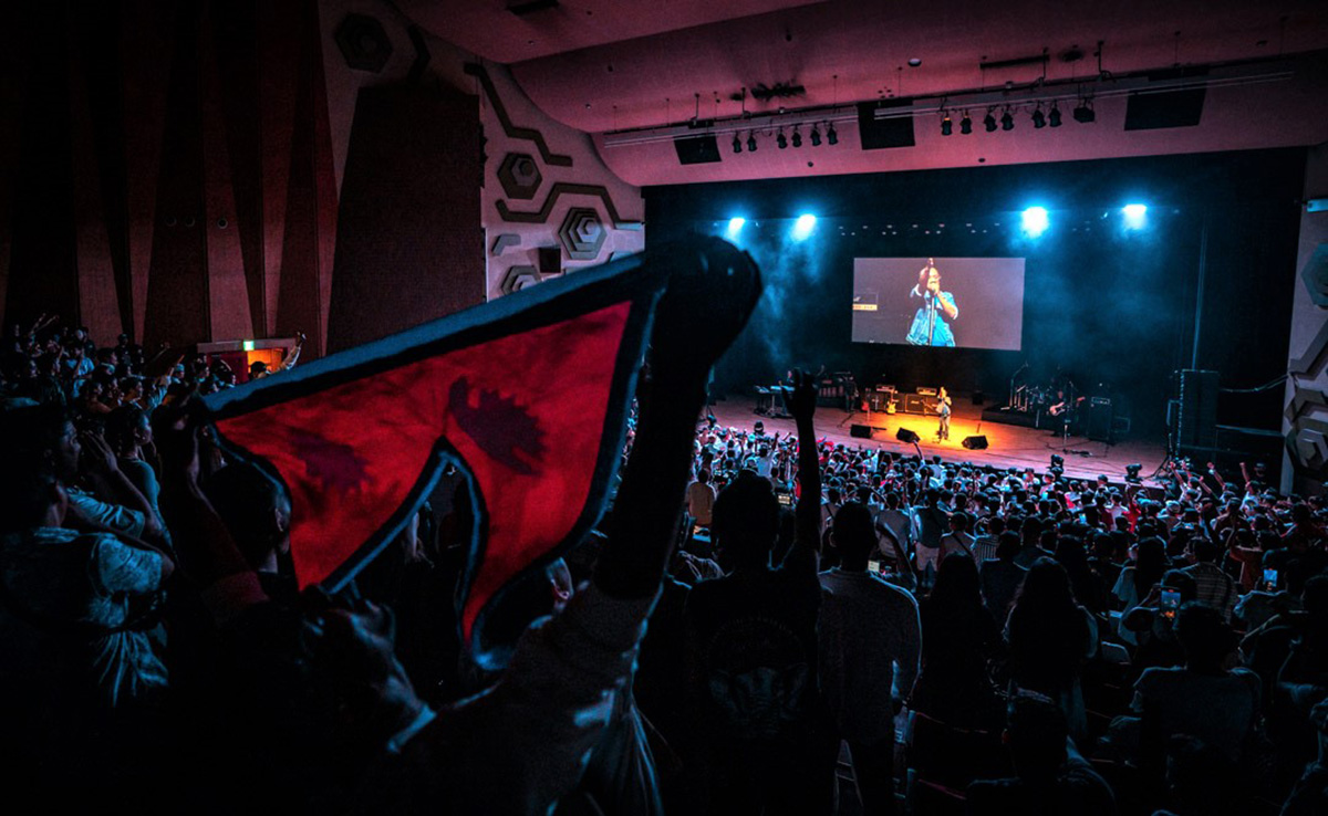 05 Nepathya performing at the Civic hall in Fukuoka. Photo - Dipit Raz - Nepalaya1691991148.jpg